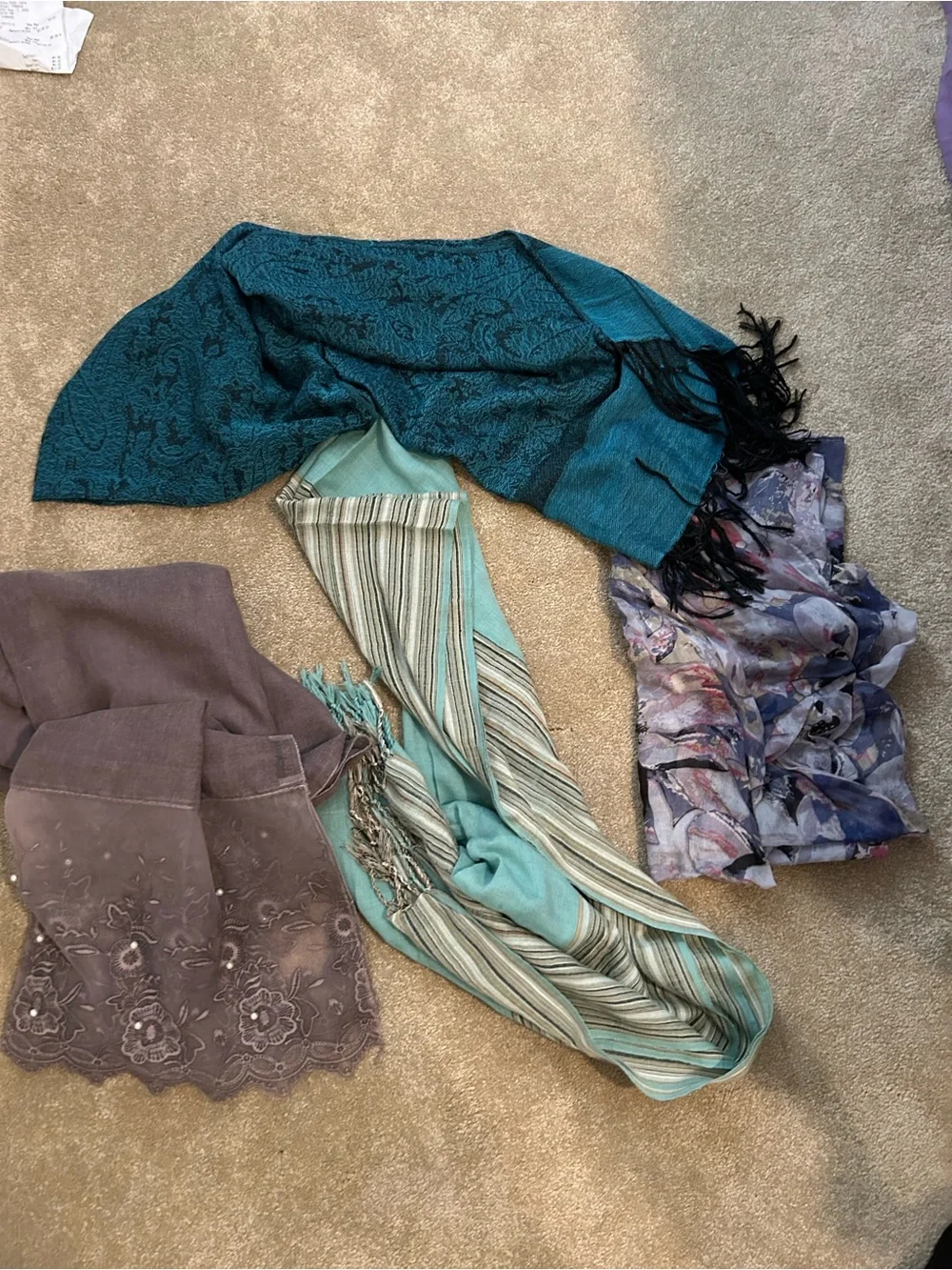 Scarf bundle total of 4